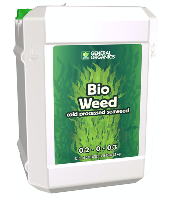 General Hydroponics GH General Organics BioWeed 6 Gallon