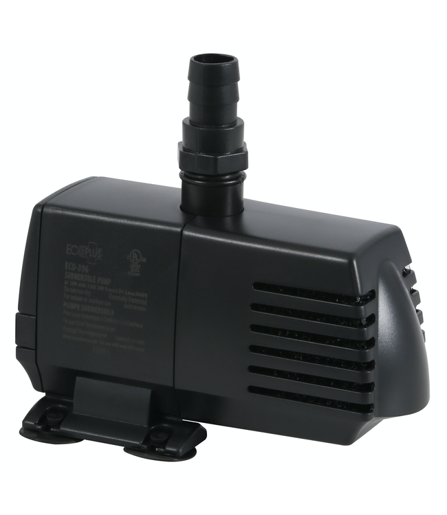 EcoPlus Eco 396 Fixed Flow Submersible/Inline Pump 396 GPH (24/Cs)