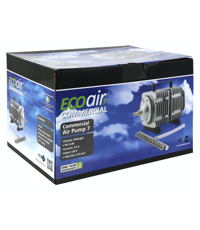 EcoPlus Commercial Air 7 - 200 Watt Single Outlet 3566 GPH (2/Cs)