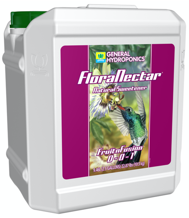 General Hydroponics GH Flora Nectar FruitnFusion 2.5 Gallon (2/Cs)