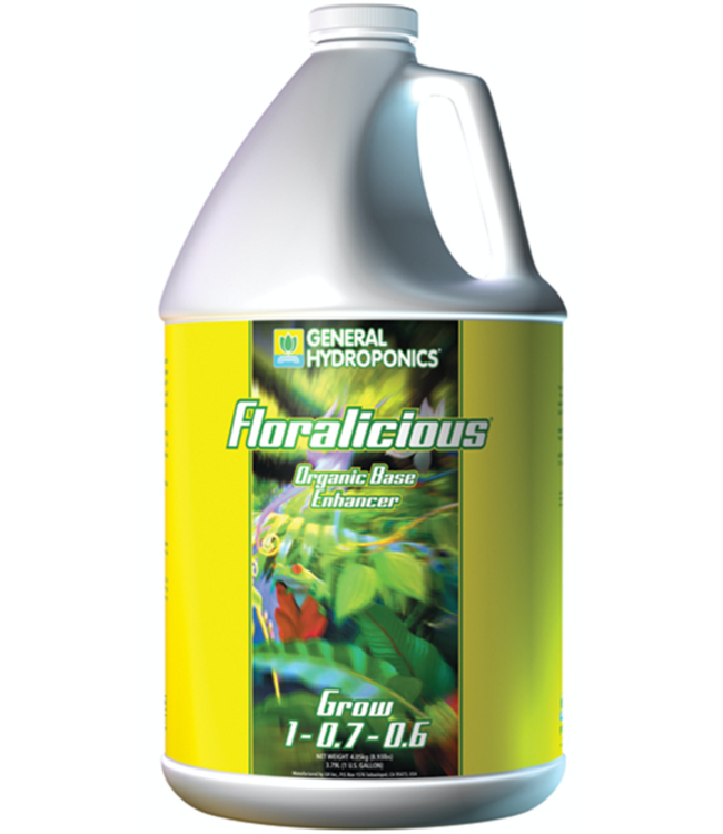 General Hydroponics GH Floralicious Grow Gallon (4/Cs)