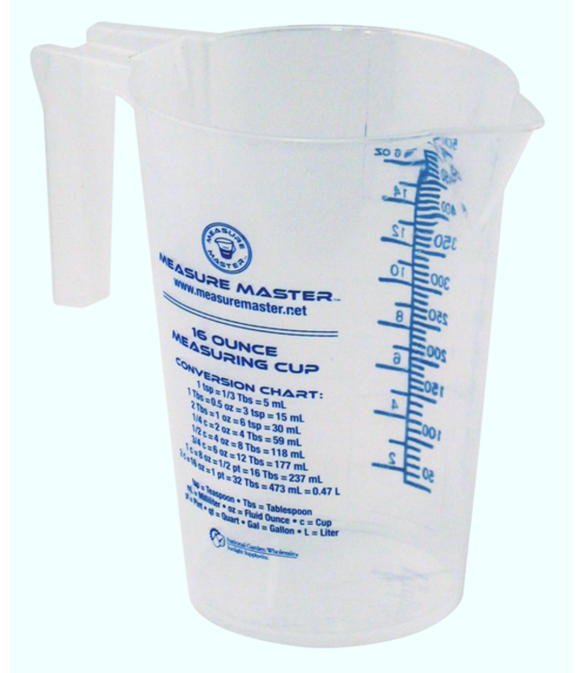 Measure Master Graduated Round Container 16 oz / 500 ml (40/Cs)