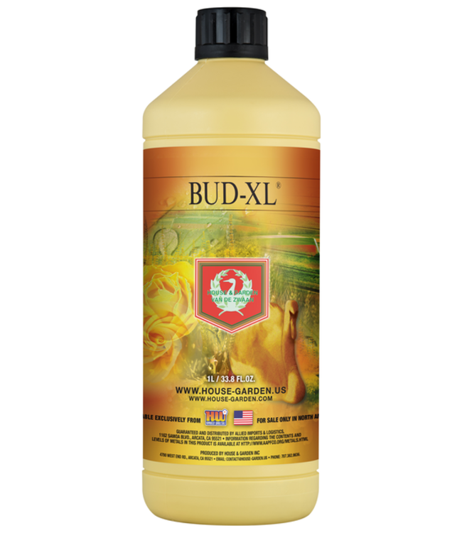 House & Garden House and Garden Bud XL 1 Liter (12/Cs)