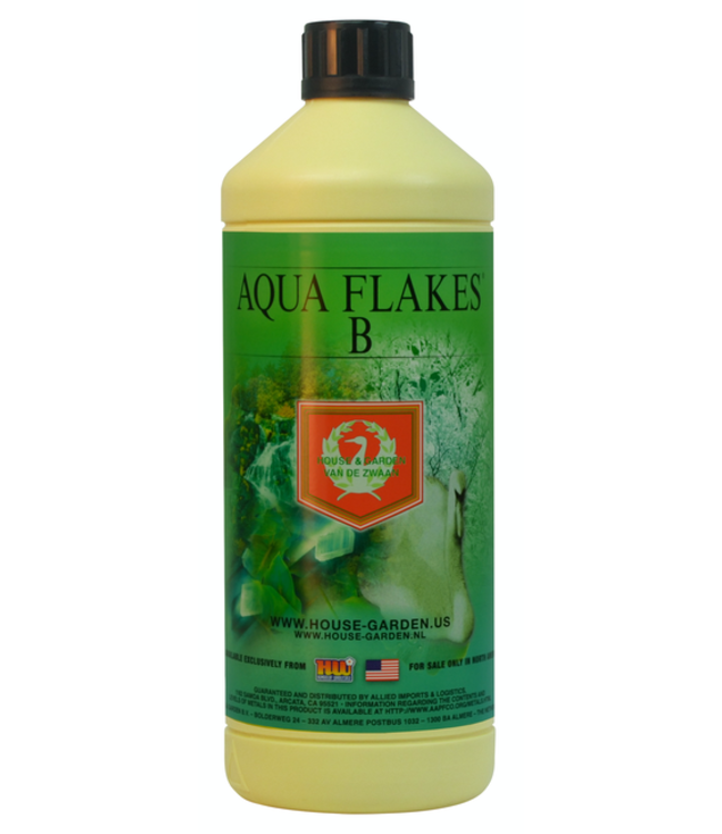 House & Garden House and Garden Aqua Flakes B 1 Liter (12/Cs)