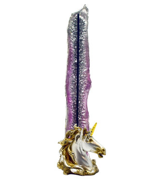 Standing Unicorn Incense Burner - 10"