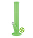 Silicone Water Pipe - 14''/14mm Female - Glow in the Dark