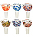 Glass on Glass Herb Slide Bowl- 14mm M/Colors & Designs Vary