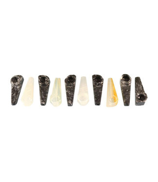 Onyx Tobacco Pipe - 2.5'' | Large | Colors Vary