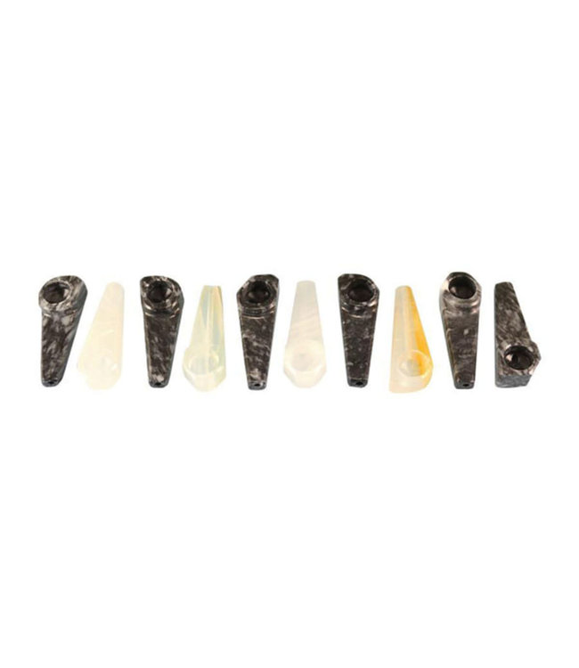 Onyx Tobacco Pipe - 2.5'' | Large | Colors Vary