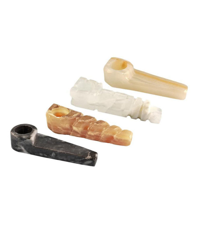 Onyx Tobacco Pipe - 3'' | X- Large | Colors Vary