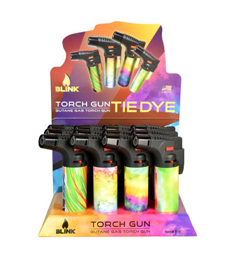 Blink Refillable Butane Torch Gun - 4.5''/Tie-Dye Individual