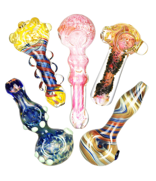 High End Spoon Pipe - 4.5'' - 7'' / Individual