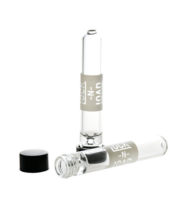 Lock-N-Load Glass Chillum w/ Twist Cap - 2.75" - Individual
