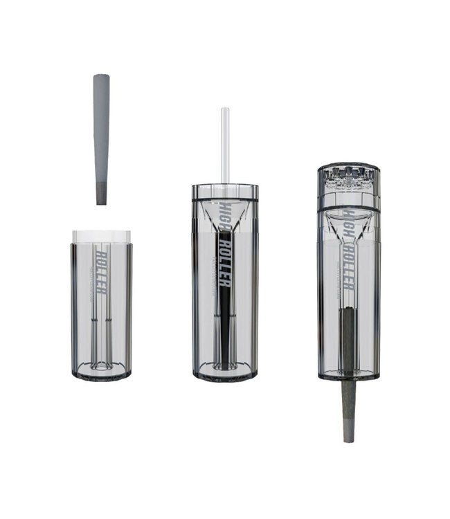 LayzeRoller 3-in-1 Grinder Stash Jar - Individual - Colors may vary