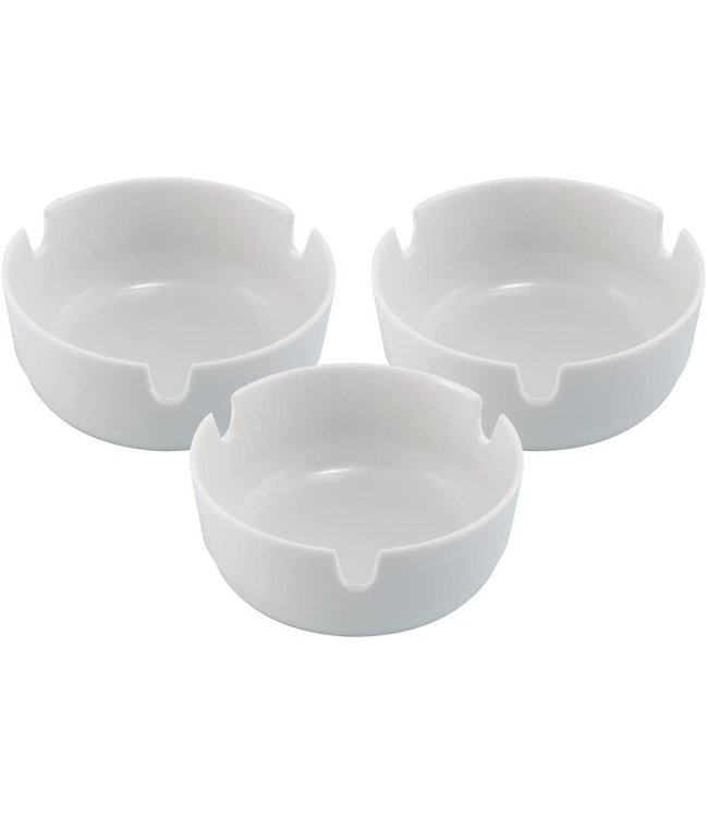 3" Small Plastic Ashtrays - Individual