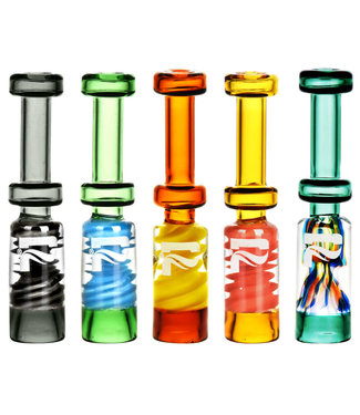 Pulsar Pulsar Stacked Trippy Chillum - 3.25'' / Colors Vary