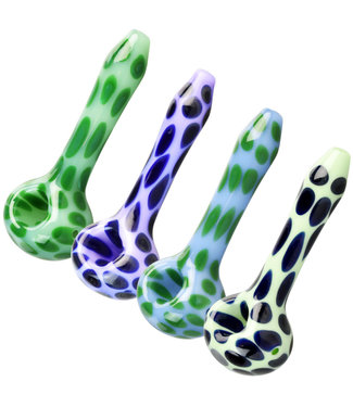 Pulsar Pulsar Animal Spots Spoon Pipe - 4.5'' / Colors Vary