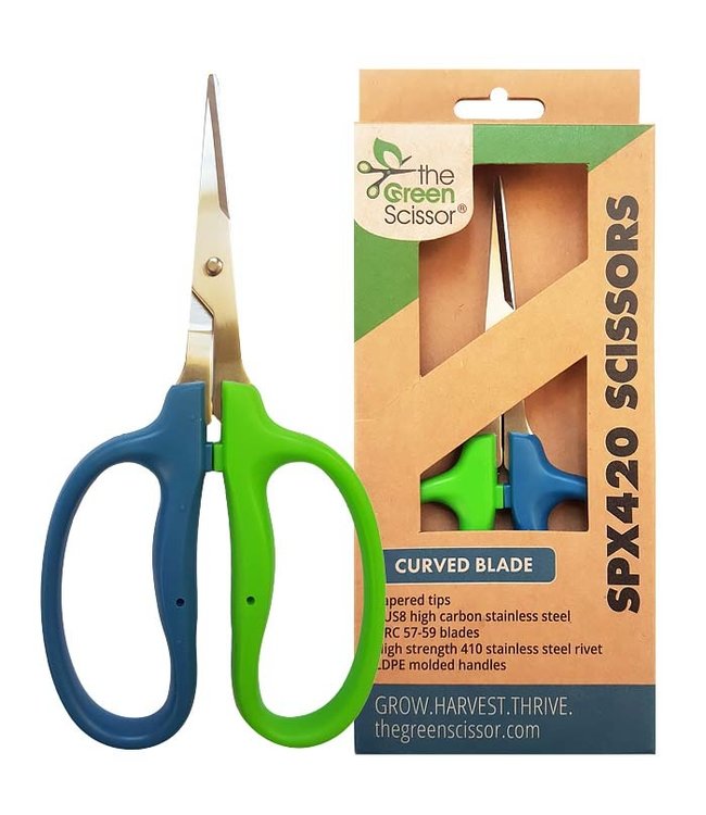 The Green Scissor SPX420 Scissors: CURVED