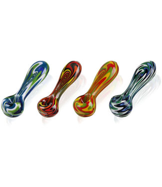 Pulsar Pulsar Worked Spoon Hand Pipe - 4.5''
