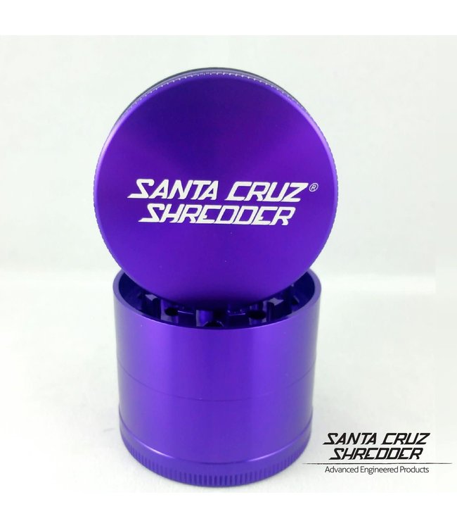 SANTA CRUZ SHREDDER MEDIUM 4 PIECE GRINDER - Purple