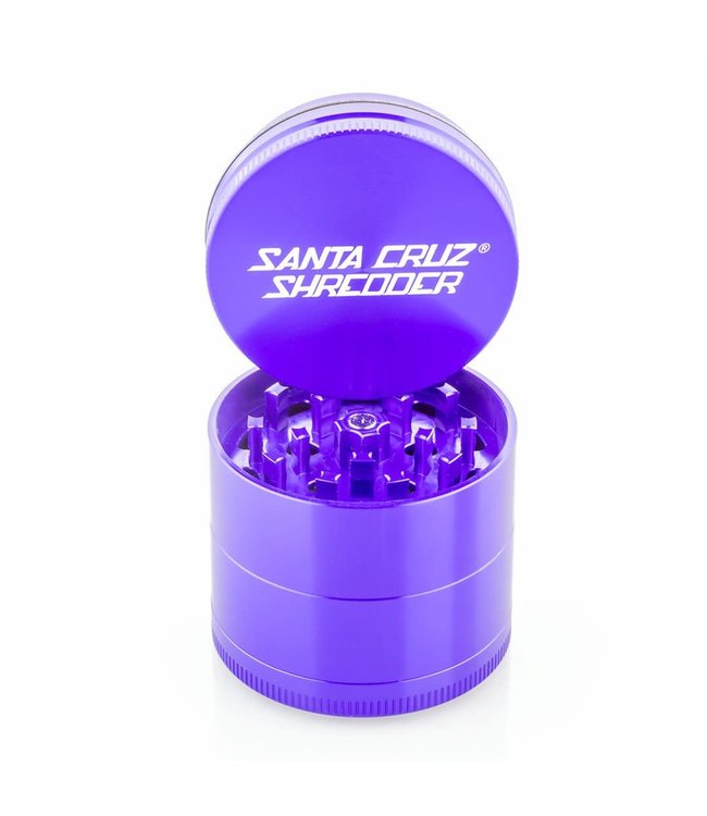 SANTA CRUZ SHREDDER MEDIUM 4 PIECE GRINDER - Purple