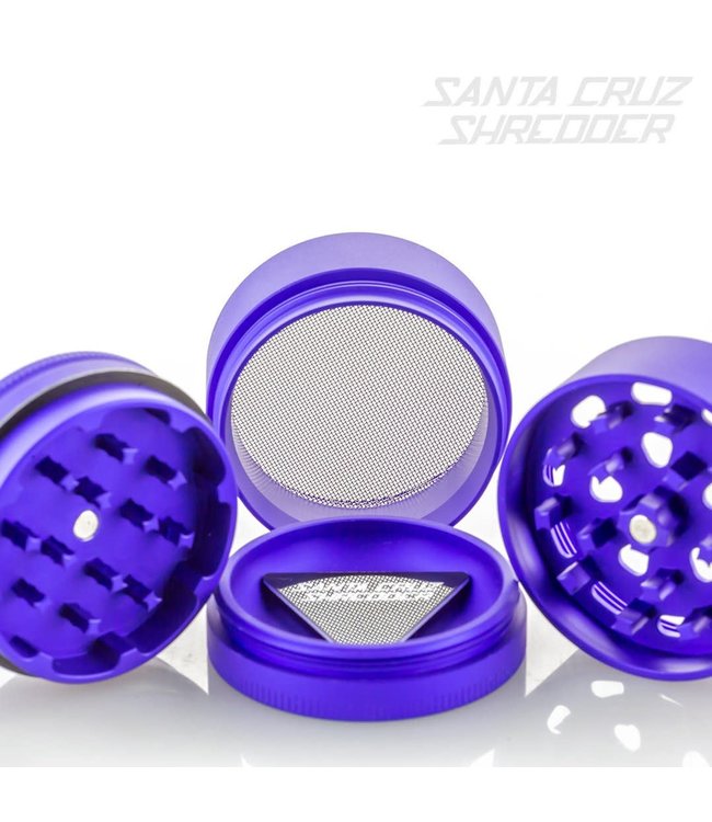 SANTA CRUZ SHREDDER MEDIUM 4 PIECE GRINDER - Purple