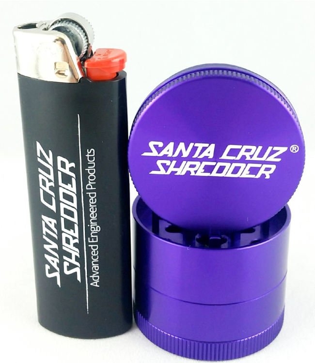 SANTA CRUZ SHREDDER SMALL 4 PIECE GRINDER - Purple
