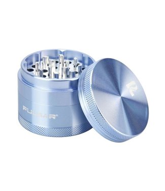 Pulsar Pulsar Solid Top Aluminum Grinder - 4pc / 2" / Blue