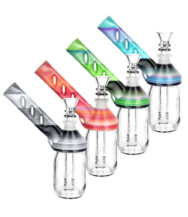 Kayd Mayd Mini Mason Jar Bubbler - No. 4 /14mm F /Individual