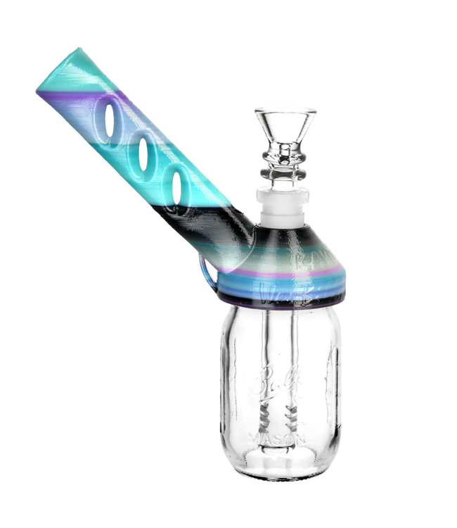 Kayd Mayd Mini Mason Jar Bubbler - No. 4 /14mm F /Individual