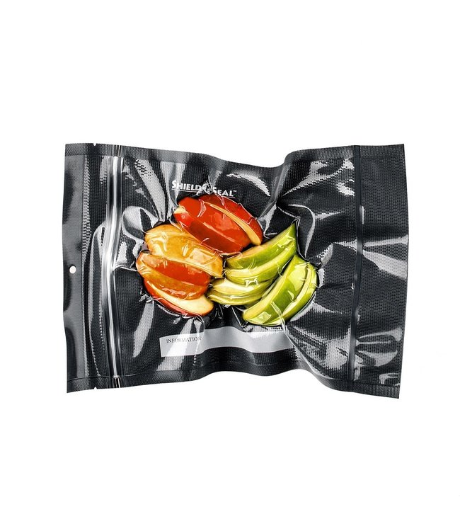 Shield N Seal Shield N Seal - Black and Clear 5” x 8” 50 Zipper Bags