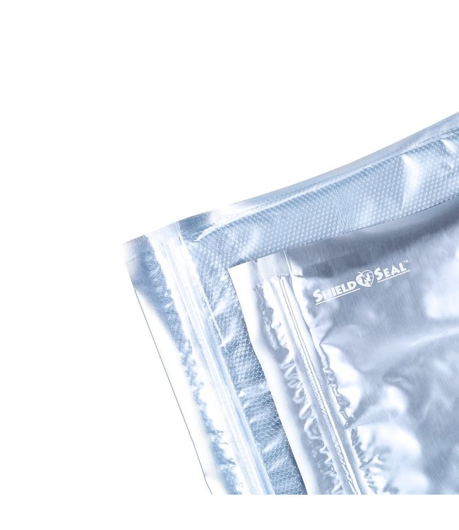 Shield N Seal Shield N Seal - Metallic and Clear 15” x 20” 50 Zipper Bags