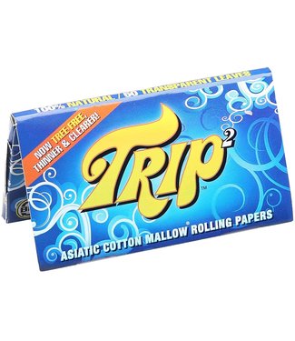 Trip2 Clear Rolling Papers - 1 1/4" - Individual