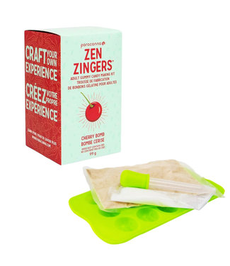 Paracanna Zen Zingers Paracanna Zen Zingers DIY Gummy Candy Kit - Cherry Bomb | 3.5oz