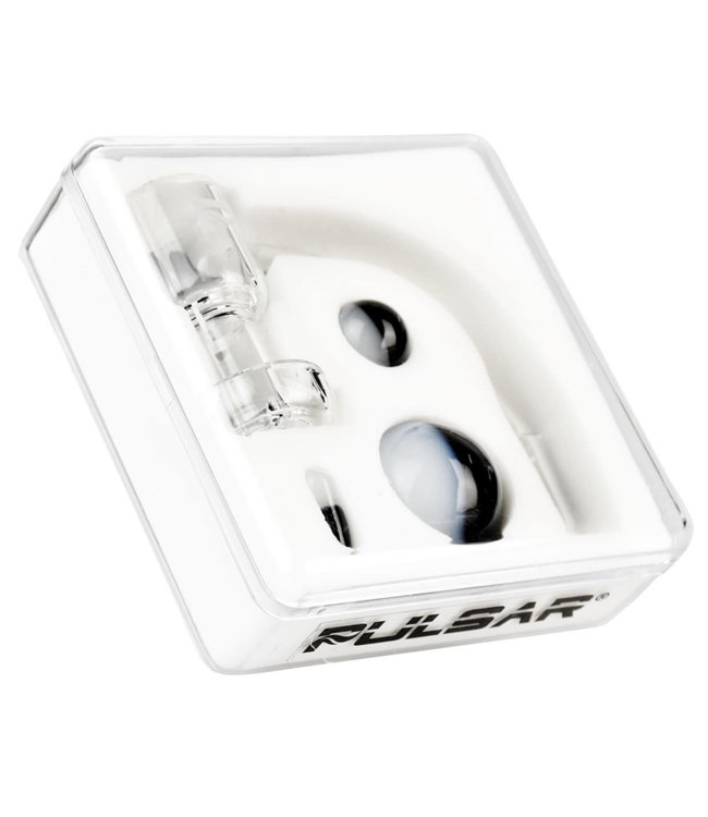Pulsar Pulsar Terp Slurper Bi-color Set w/ Banger | 4pc | 14mm M - 90D | Colors Vary