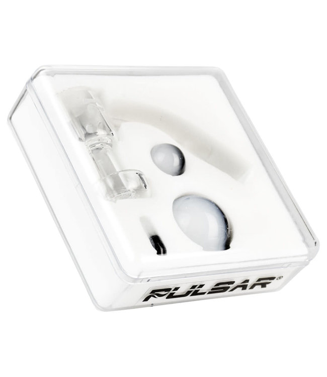 Pulsar Pulsar Terp Slurper Bi-color Set w/ Banger | 4pc | 14mm M - 45D | Colors Vary