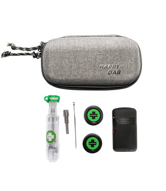 Happy Dab Kit - 6" x 3.25" / Black & Grey