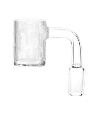 Infinite Honeycomb Etched Quartz Banger | 14mm M