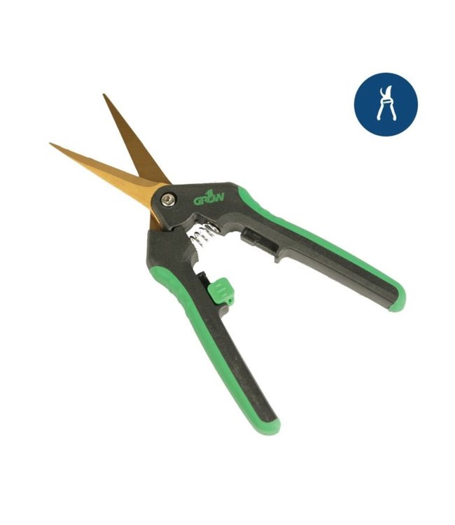 Grow1 Titanium Trimming Shears, Straight Blade