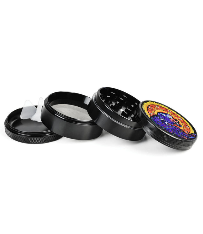 Pulsar Pulsar Artist Series Grinder - Psychedelic Jaguar/4pc/2.5"