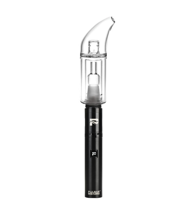Pulsar Pulsar Barb Flower/Fire Travel Glass Bubbler Attachment