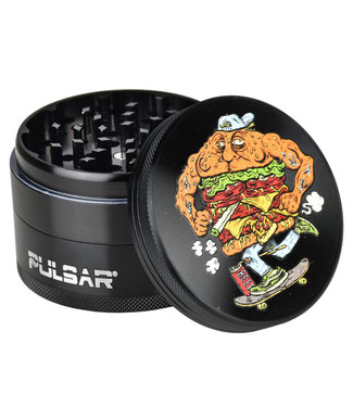 Pulsar Pulsar Artist Series Grinder - Skateburger / 4pc / 2.5"