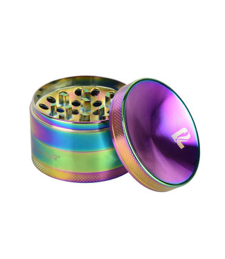 Pulsar Pulsar Concave Rainbow Anodized Aluminum Grinder | 4pc | 2.5"