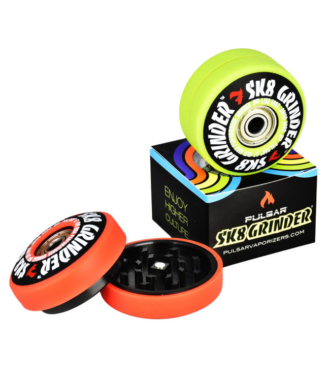 Pulsar Pulsar SK8 Grinder | 3pc | 2.2" - Rippin Red