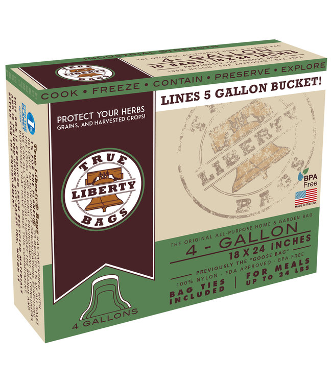 True Liberty Bags True Liberty 4 Gallon Bags 18 in x 24 in (10/pack)