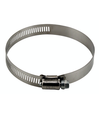 Ideal-Air Stainless Steel Hose Clamps 2/Pack 4 in