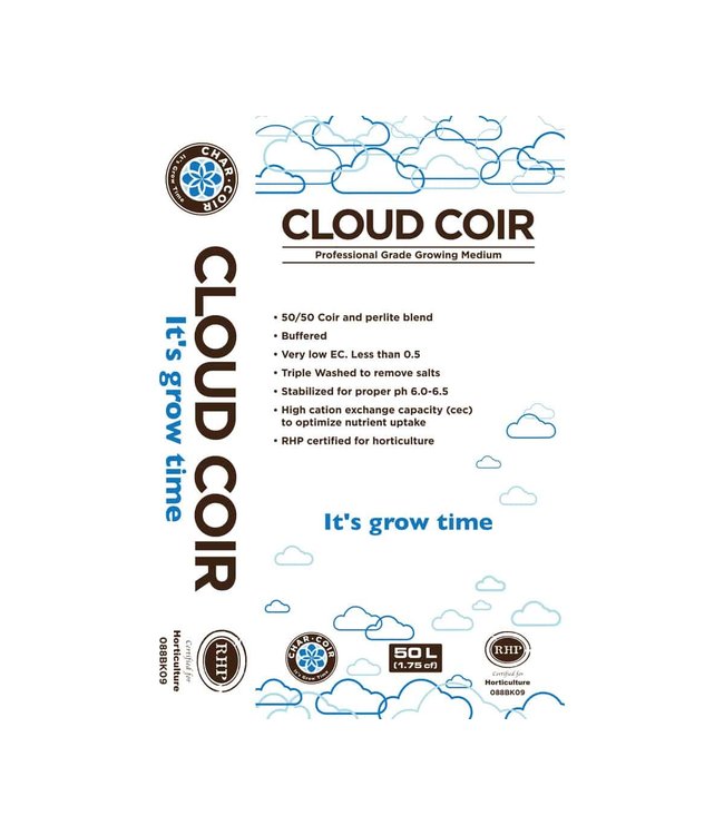 Char Coir CLOUD COIR 50/50 perlite/coco, RHP, 50L