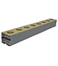 Individual of Grodan PRO Delta 4 - 3" x 3" x 2.5" with hole (48/Cs)