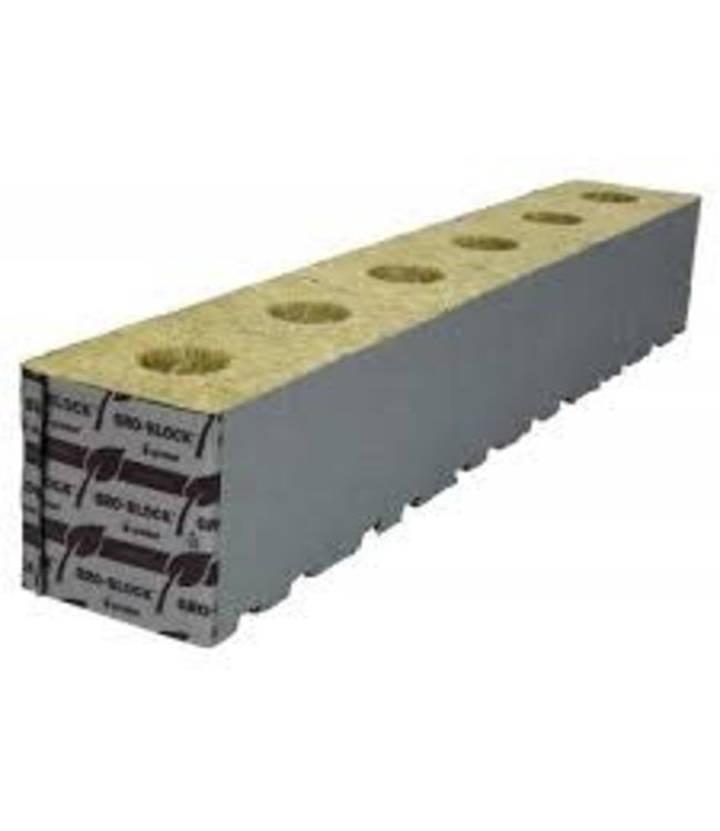 Individual of Grodan PRO Delta 10 - 4 in Large Unwrapped (24/Cs)