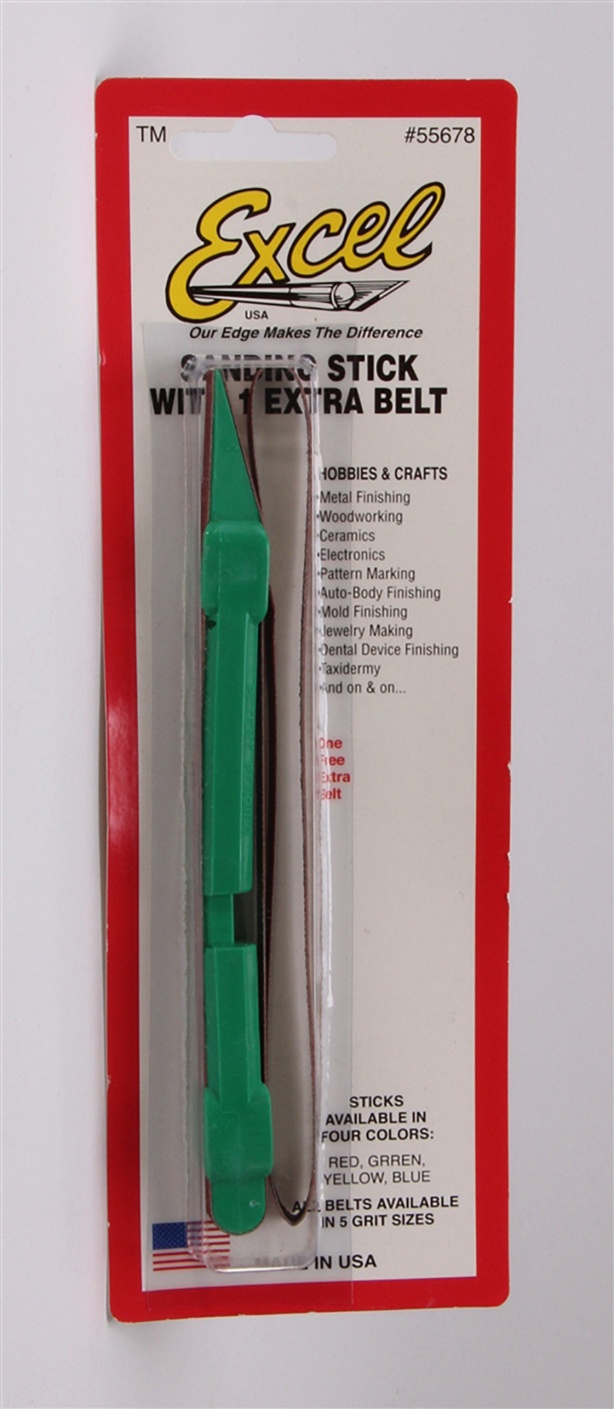 excel sanding stick belts